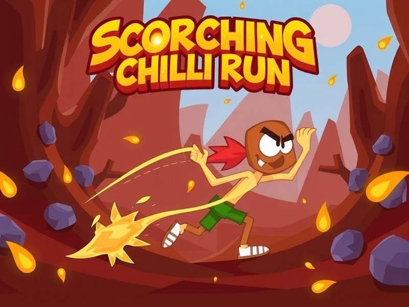 Scorching Chilli Run Main Game Cover Scorching Chilli Run Game Cover